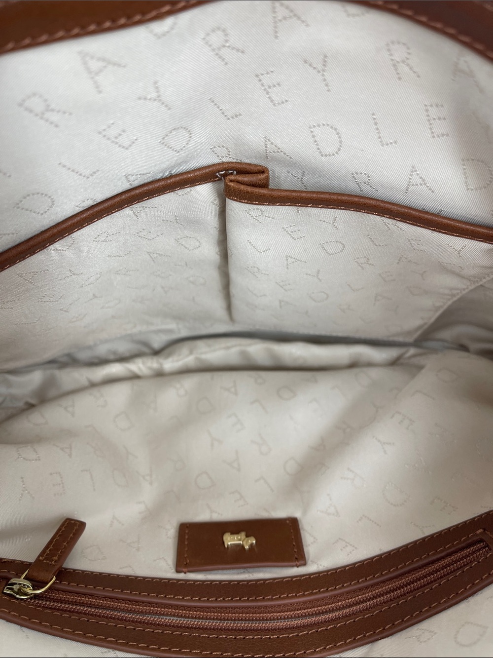 RADLEY LONDON Chestnut Brown Leather Shoulder Bag - Picture 8 of 16